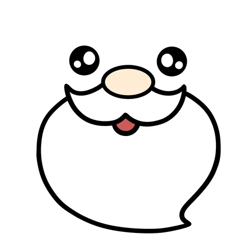 Bear kawaii character design