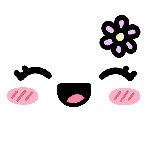 Cat kawaii character design